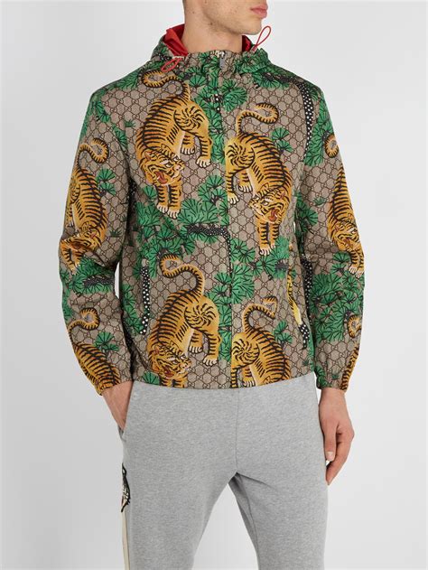 gucci bengal tiger print jacket fake|gucci tiger accessories.